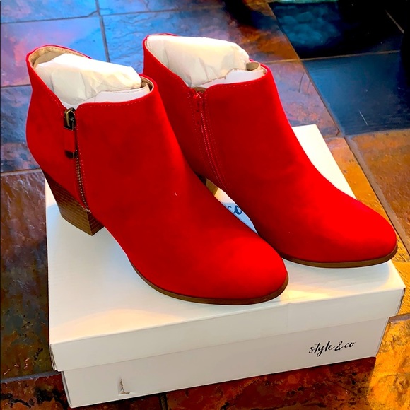 style & co NEW masrinaa ankle booties - Picture 2 of 4